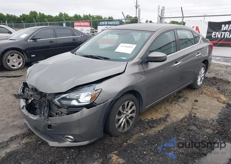 2017 Nissan Sentra Sv from USA, damaged, VIN 3N1AB7AP8HL646407